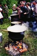 каша на мясном бульоне